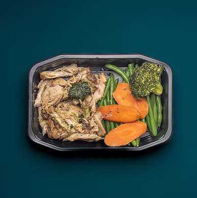Shredded Chicken and Vegetables